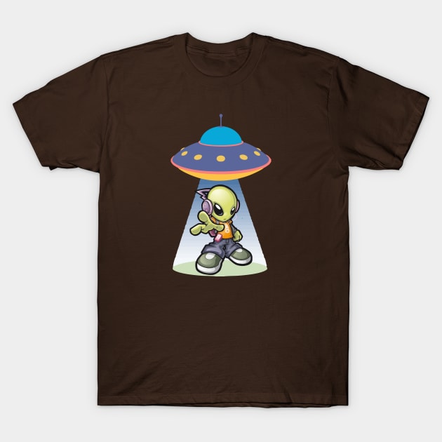 Alien Boy T-Shirt by Leopards